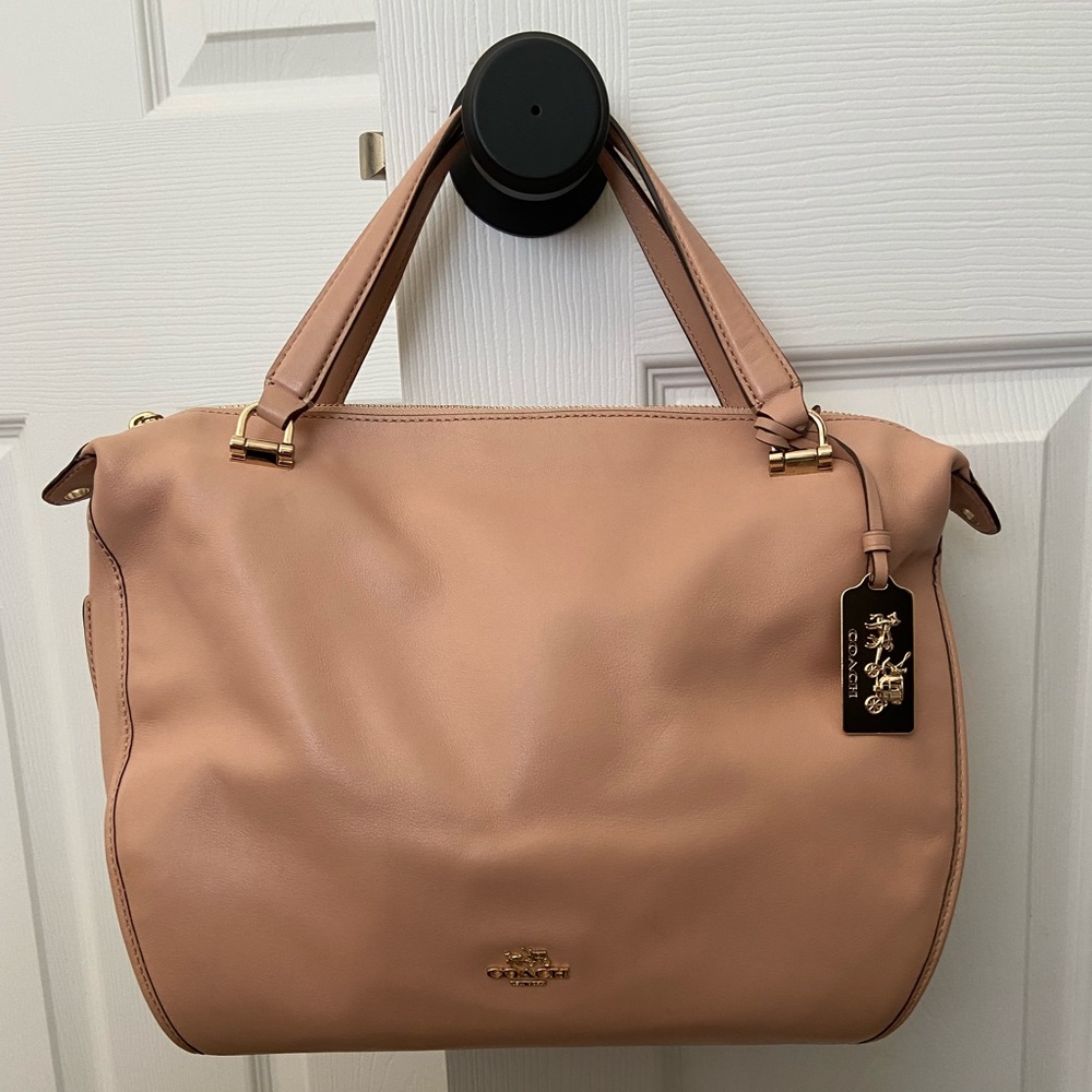Coach Madison Satchel in Smooth Leather